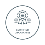 Grey badge Certified diplomates Grey badge Academic leaders