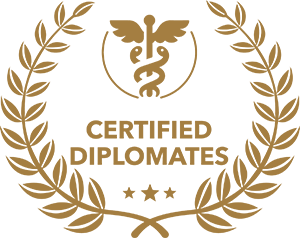 Certified Diplomates – Badge for Vein Treatment Clinic