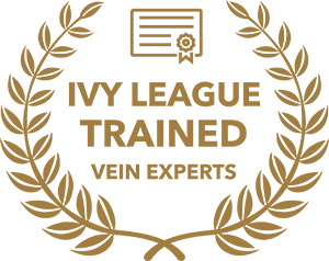 Ivy League Trained – Badge for Vein Treatment Clinic