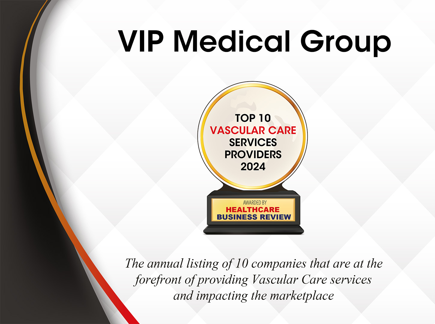 VIP Medical Group Certificate