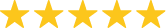 Five star icons