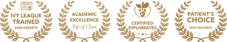 Award badges for Vein Treatment Clinic
