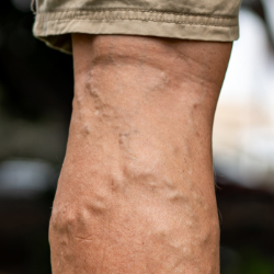 Spider & varicose veins on the legs