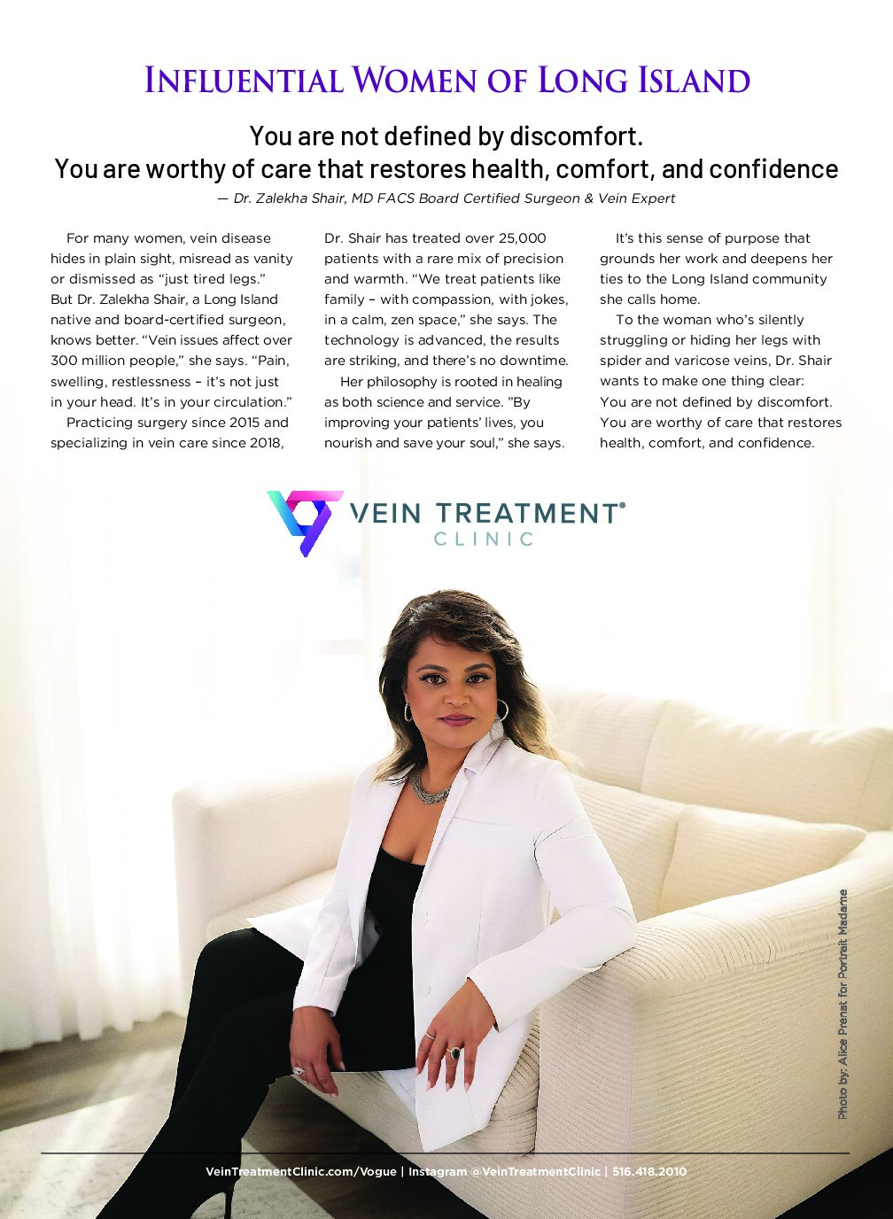 Long_Island_Vein_Dr Zalekha Shair Article corrected Comprehensive Review Of Pain Medicine Banner