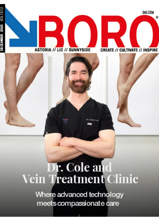 Dr Shaun Cole on Boro Magazine Cover Dr Shaun Cole on Boro Magazine Cover